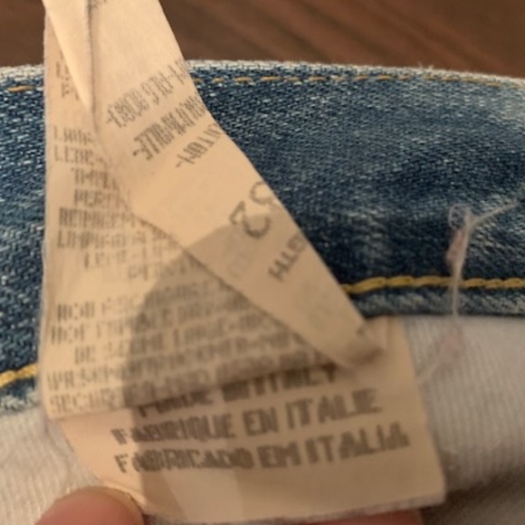 Ladies Vintage High Jean! Waist 27, L 32 (Italian) - Picture 6 of 15